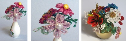 Introducere în beadwork - cum să legați flori de margele