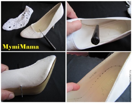 Noi tricot pantofi elegante pentru nunta - târg de maeștri - manual, manual