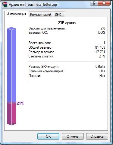 Site-ul oficial Winrar din Rusia extragând arhiva folosind winrar