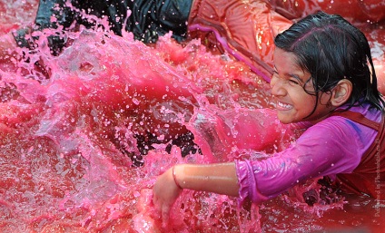 Holi - vacanță colorată în India, scară foto - revista online cu fotografii