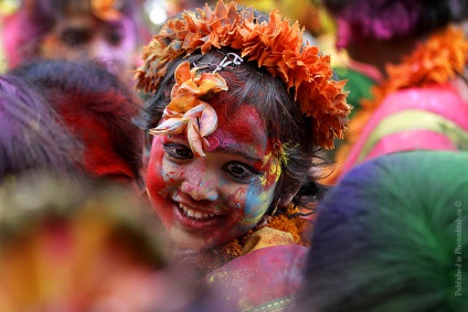 Holi - vacanță colorată în India, scară foto - revista online cu fotografii