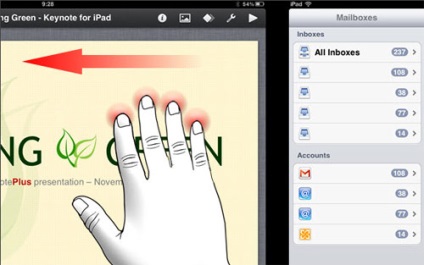 Gesturi de multitasking pe programe ipad video - programe pentru Apple ipad