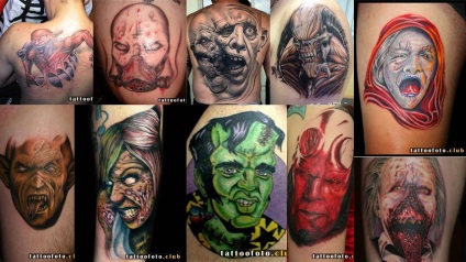 Înțeles tattoo demon, club tattoo fotografie tatuaj, valori, schițe, fotografii, articole