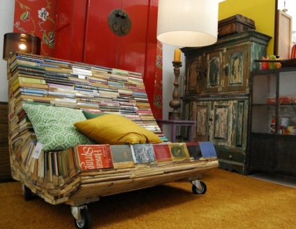 17 Idei originale, cum să folosiți cărți inutile pentru a crea un interior elegant și chiar mobilier nou