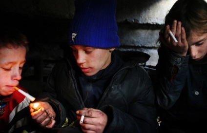 Copiii străzii Odesa - noutăți în fotografii