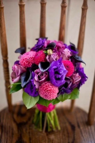 Menyasszonyi csokor lila, lila és lila tónusban - hírek és vélemények, blogok és tippek,