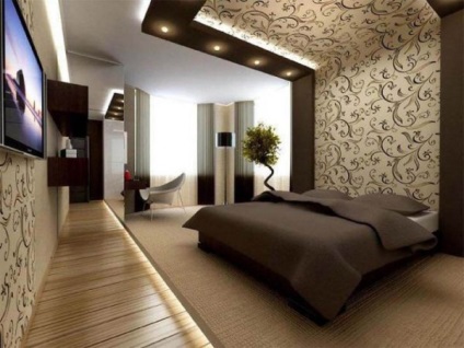 Proiectarea plafonului în dormitor tipuri, materiale, sfaturi