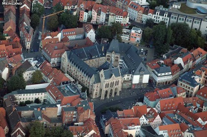 Erfurt este orașul german, capitala statului federal Thuringia - Turingia (freistaat thüringen)