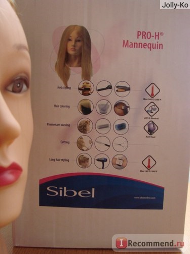 Head dummy sibel protein szőke szőke, cikk ht-0030091 - 