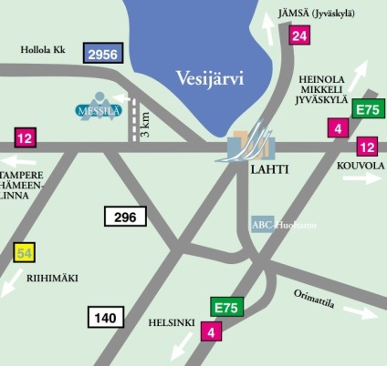 A messiói síközpont, Lahti