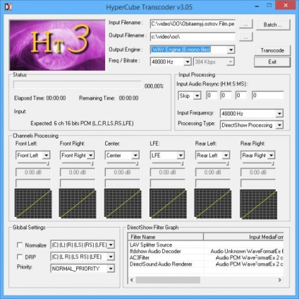 Cum să transcodezi dts în formatul ac3, world-x