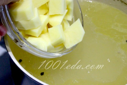 Hogyan készítsünk leves friss káposztaból sózott paradicsommal - leves 1001 ételből