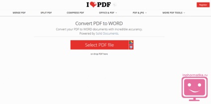 Modul de editare a prezentării pdf a programelor și serviciilor pentru editarea serviciilor PDP