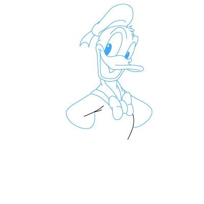 Cum de a desena Donald Duck