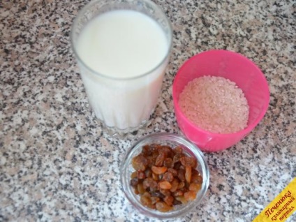 Cum să gătești lapte de orez terci (rețetă pas cu pas cu o fotografie)