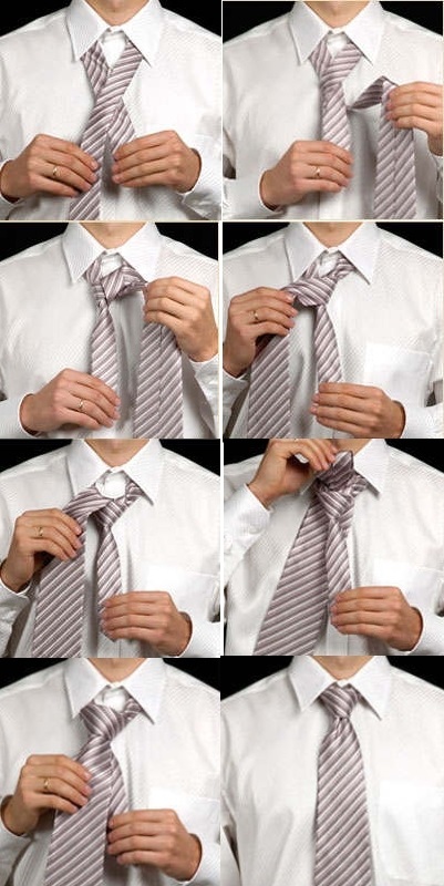 Hogyan kötjük meg a nyakkendőt? Tanuljunk együtt!