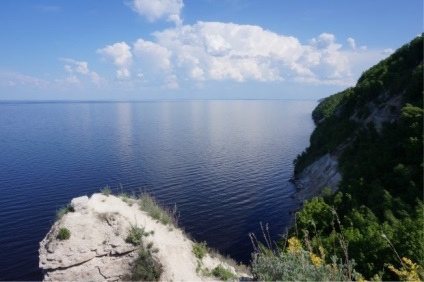 Estuarul Kamskoye - natură - peșteri - recreere