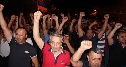 Nodul caucazian, situația din Armenia