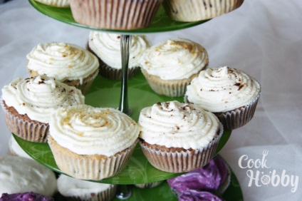 Cupcakes cu bucăți de ciocolată în interior, rețetă, bucătar-hobby, bucătar hobby