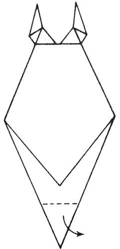 Cal (cap), origami