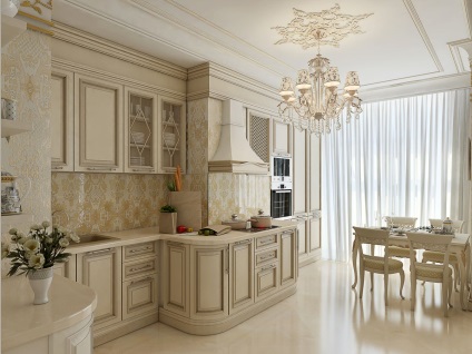 Bucătărie în stil clasic 50 de fotografii de interior de lux