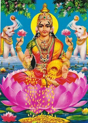 Mantra lakshmi pentru a atrage text de bani