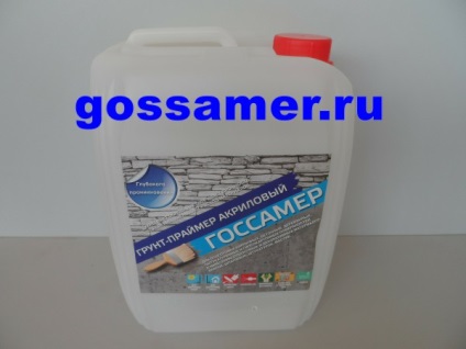 Mastic acrilic hidroizolant gossamer plus
