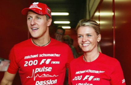 Michael Schumacher plâns din vocea soției sale