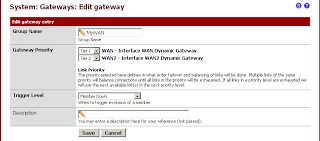 Multiwan în pfsense - conexiune la doi furnizori, sysadminstvo