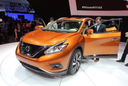 New crossover nissan murano 2015 fotografie, prezentare generală, interior, descriere tehnică