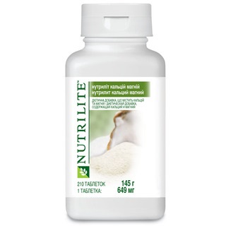 Nutrilite ™ kalcium-magnézium, termékinformációs weboldal amway