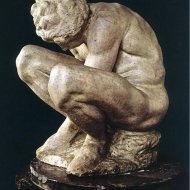 Descrierea sculpturii lui Michelangelo Buanarroti 