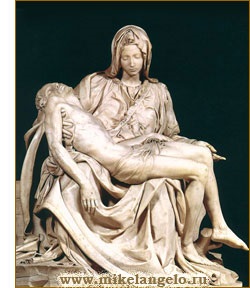 Lamentarea lui Hristos sau o băutură, un grup sculptural din marmură