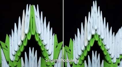 Schema de vaze Origami