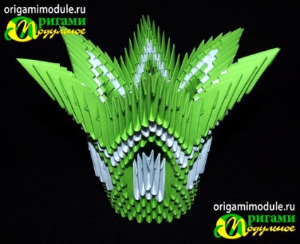 Schema de vaze Origami