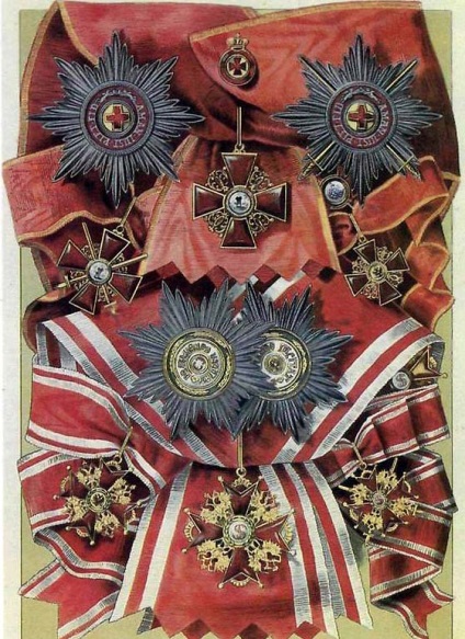 Principalele ordine și premii ale Imperiului Rus