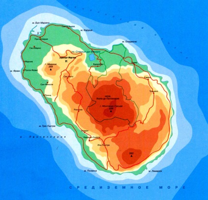 Insula Pantelleria, Insulele Lumii