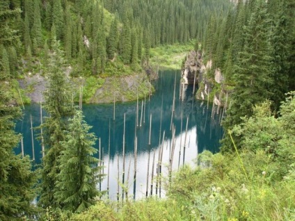 Lacul Kaindy cum să ajungi acolo, tur, program, fotografie, descrierea traseului