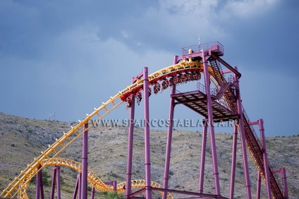 Vidámpark terrakotta Benidorm a Costa Blanca, Spanyolország