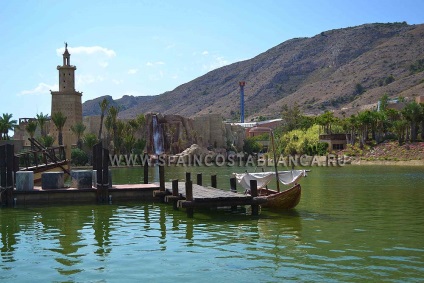 Vidámpark terrakotta Benidorm a Costa Blanca, Spanyolország