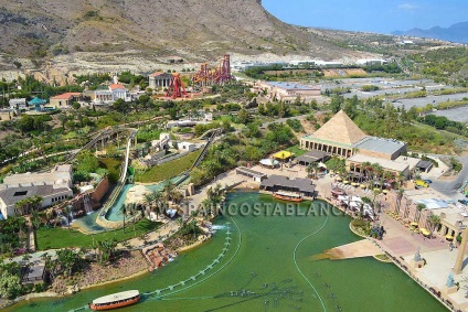 Vidámpark terrakotta Benidorm a Costa Blanca, Spanyolország