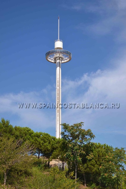 Parc de distracții teracotă în Benidorm pe Costa Blanca, Spania