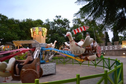 Parc de distracții teracotă în Benidorm pe Costa Blanca, Spania