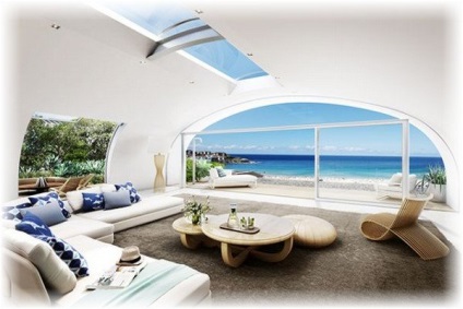 Penthouse pe farul de pe plaja din Pacific Bondi