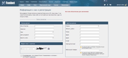 Regisztráció a szökőkútban - hogyan kell regisztrálni egy új játékszámlát