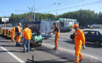 Repararea drumurilor - o nouă tehnologie pentru repararea drumurilor