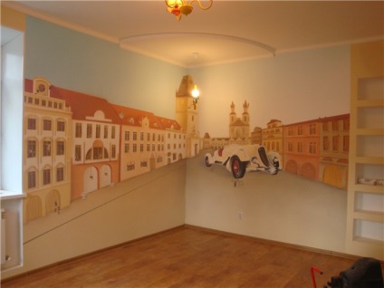 Pictura pe perete și aerografia - yportal, forum yaroslavleva