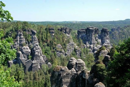 Saxon Elveția - parc național lângă Dresda