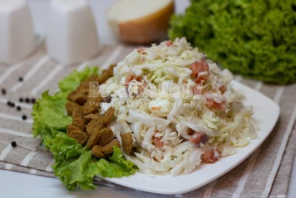 Lazacos és lazacos saláta, lépésről-lépésre készült képek, minden étel