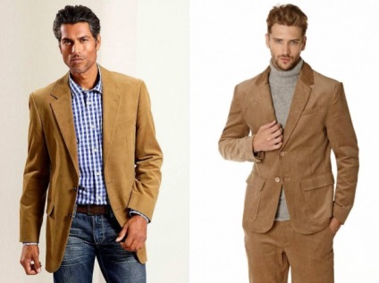 Cu ce ​​să purtați o jachetă bărbați maro, albastră, carouri, cu blugi - 130 de combinații de fotografii
